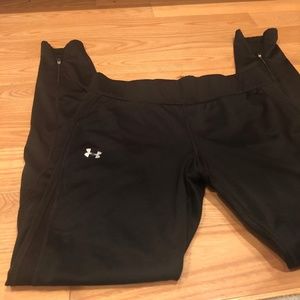 EUC Under Armour Black Coldgear Leggings